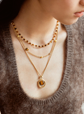 Lola Rose罗拉玫瑰   英国 Heliocentric日心说进口叠戴项链女