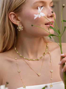【新品】Lola Rose罗拉玫瑰 The Daisy Collection雏菊项链女礼物