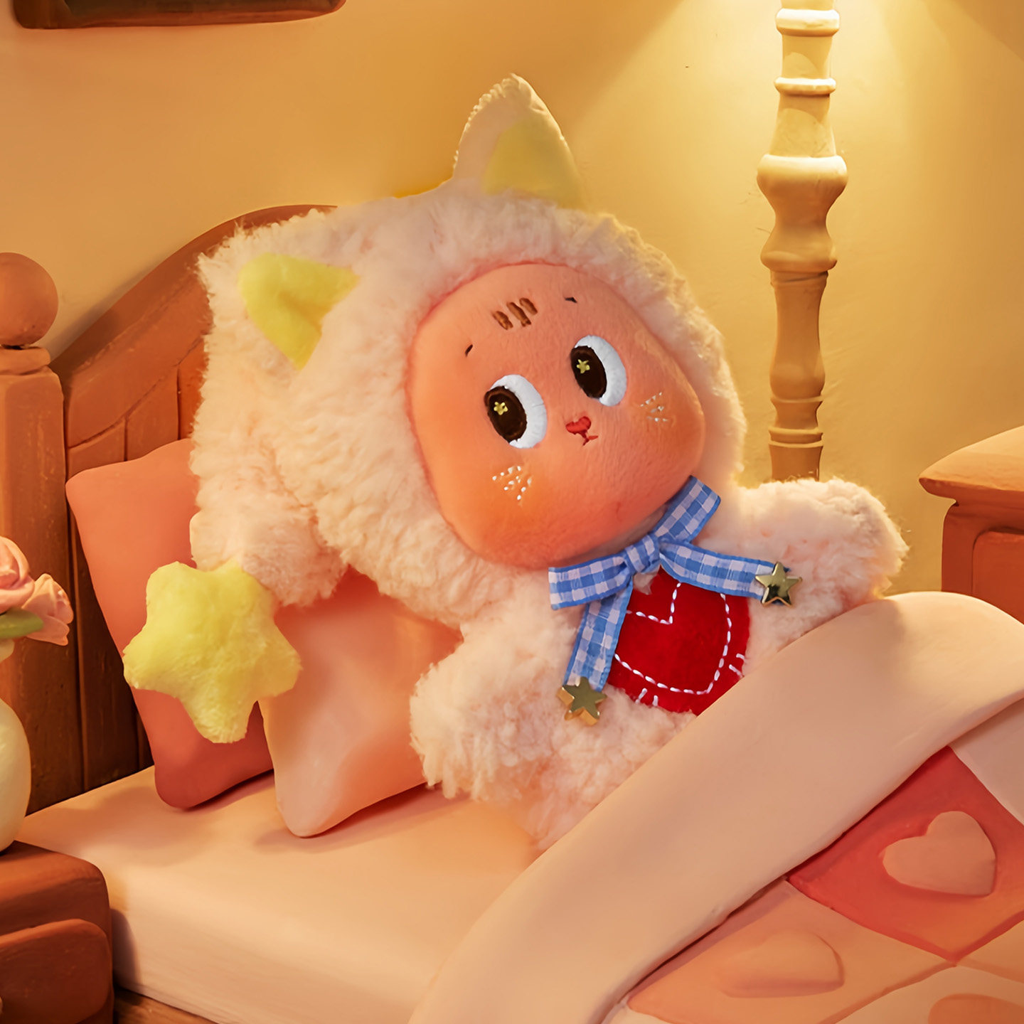 POPMART泡泡玛特 星星人怦然星动系列毛绒挂件盲盒玩具潮玩礼物,淘宝优惠券,粉丝福利购,淘宝优惠卷