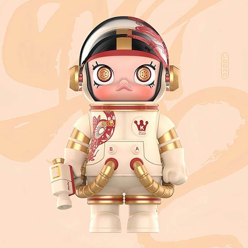 POPMART泡泡玛特MEGA SPACE MOLLY蛇100%潮玩大娃大号手办摆件 - 图0