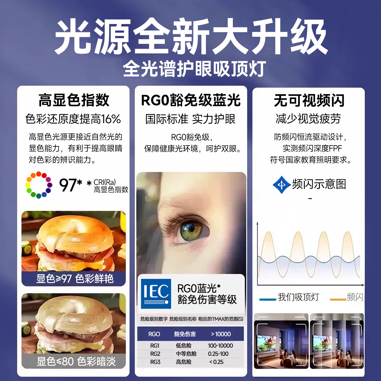 新中式客厅吸顶灯简约现代家用房间灯大厅主灯餐厅卧室led灯具,淘宝优惠券,粉丝福利购,淘宝优惠卷