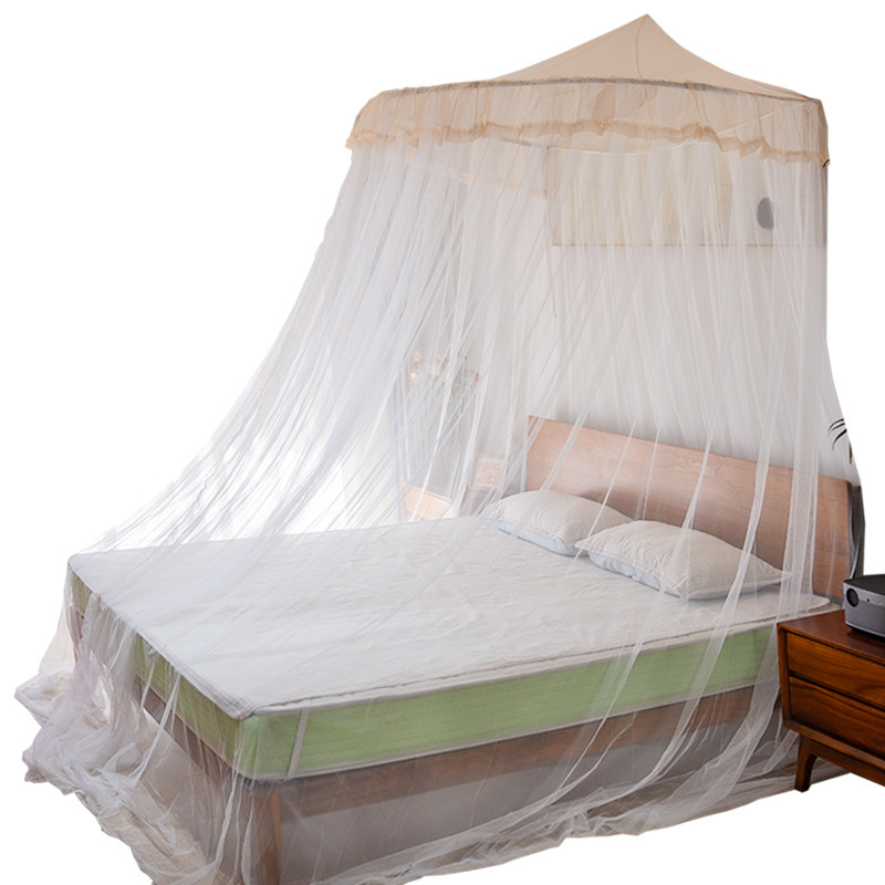 抗菌蚊帐半圆顶吊挂家用2025新款免安装公主风宫廷床幔1米5床1.8m,淘宝优惠券,粉丝福利购,淘宝优惠卷