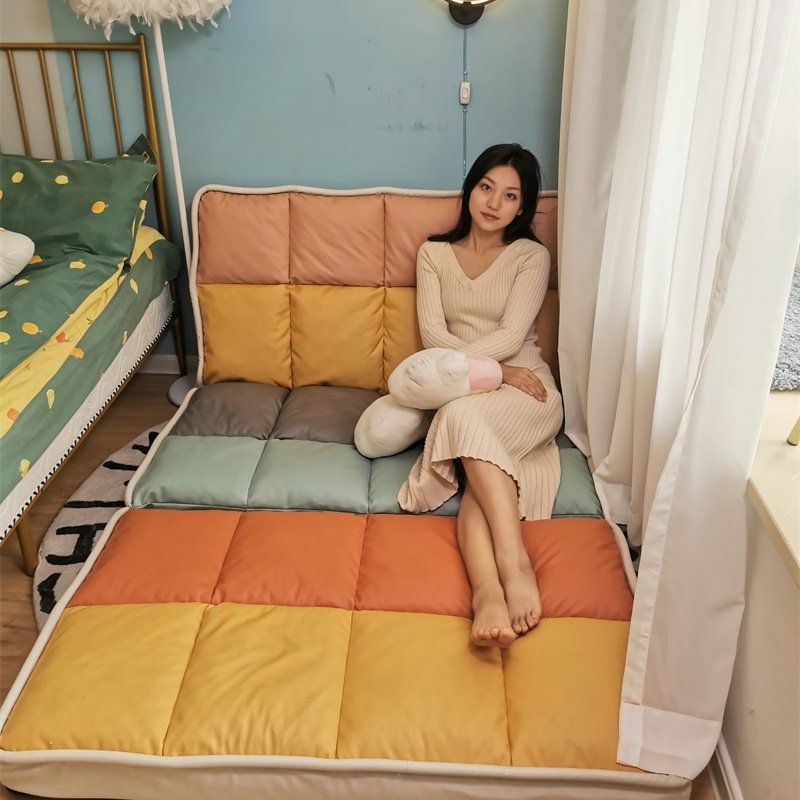 布艺两用折叠榻榻米单人简约沙发床 gidos沙发床