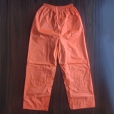 Дождевик, оранжевые светоотражающие раздельные искусственные штаны