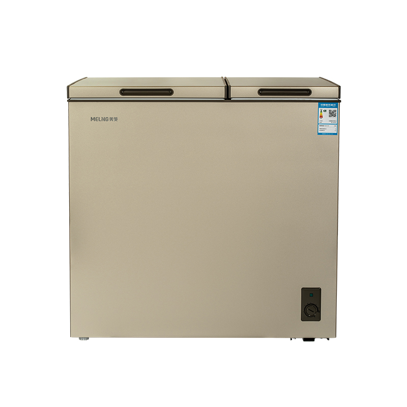 美菱218升双温保鲜冷冻两用小冰柜 美菱漫臻冷柜