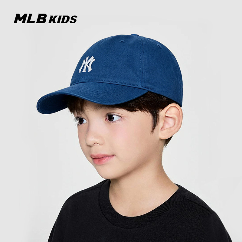 MLB儿童官方男女童帽子遮阳运动休闲帽鸭舌帽棒球帽潮春夏CP77