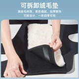 Электрические длинные зимние ветрозащитные удерживающие тепло гетры, длина макси, увеличенная толщина