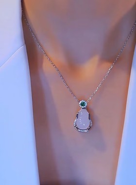 新式中国风八宝葫芦项链网红爆款轻奢气质百搭小众设计感精美项链