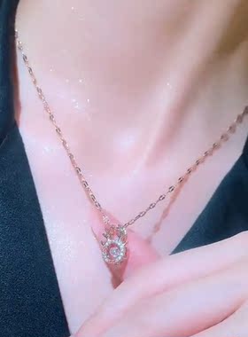 高级感鹿角项链女轻奢配饰锁骨链仙气冷淡风装饰颈链2022年新款潮