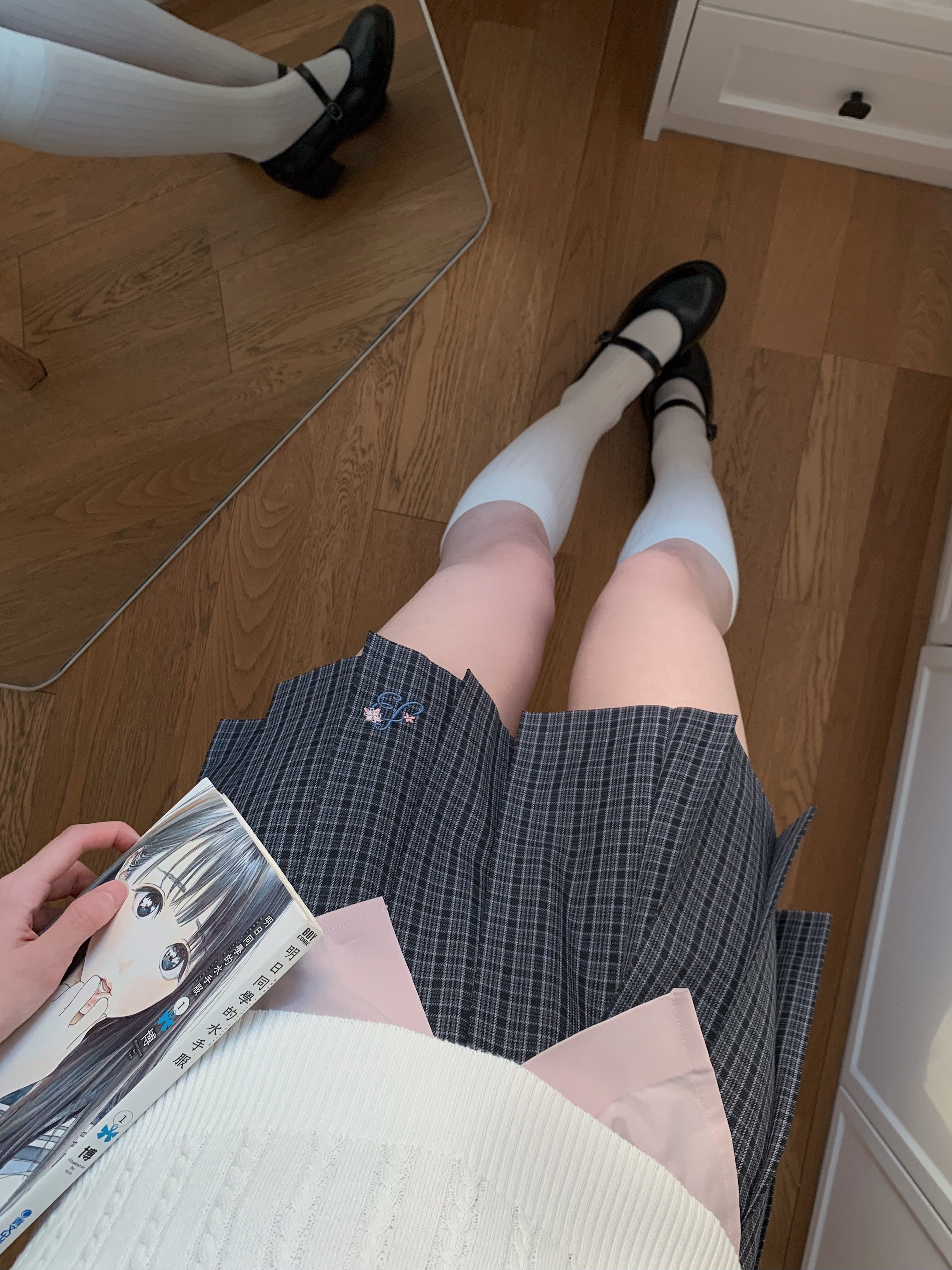 吹雪jk小鱼卷饼jk毛料制服裙百褶裙日系学院风jk格裙半身裙现货,淘宝优惠券,粉丝福利购,淘宝优惠卷