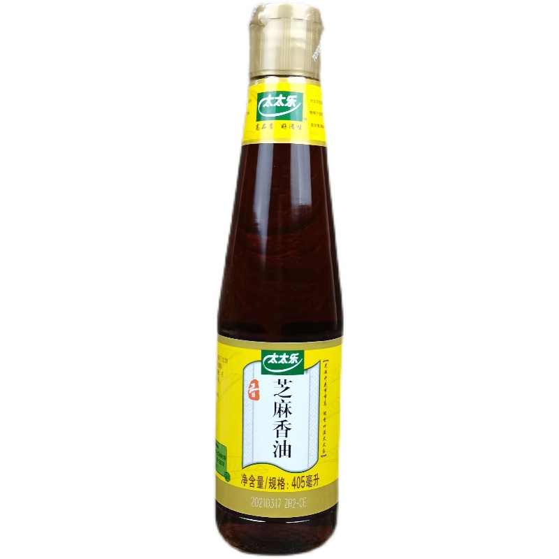 整箱太太乐芝麻香油405ml*15瓶 压榨食用芝麻油 调味炒菜点蘸凉拌 - 图3