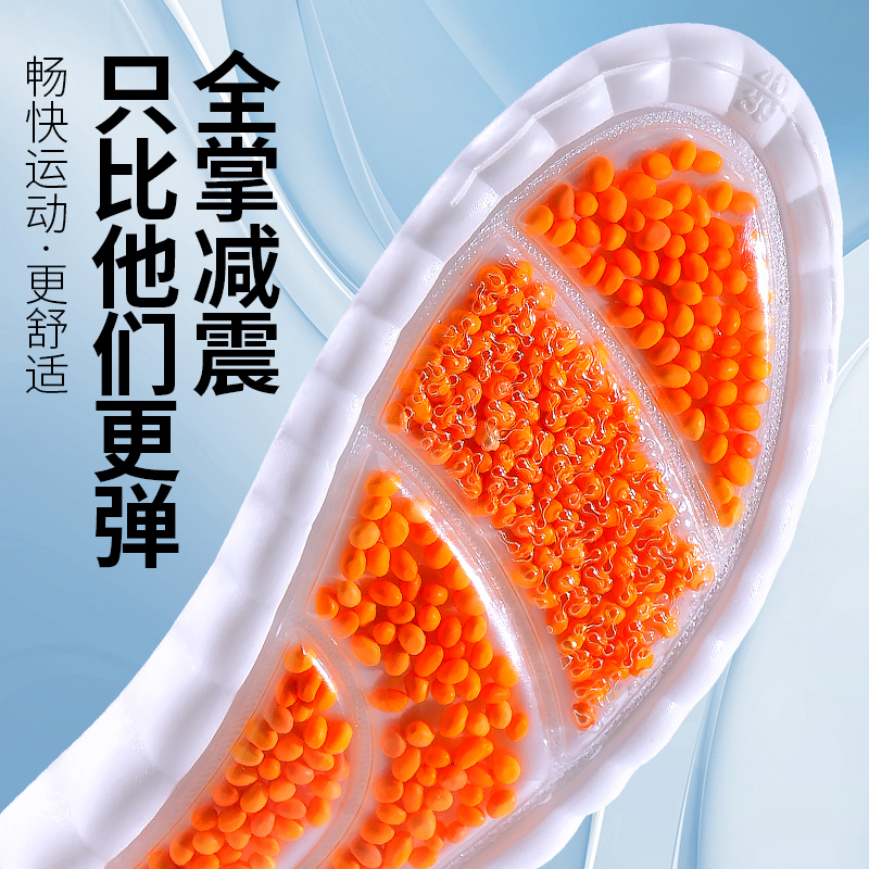 羽毛球专用鞋垫尤尼克斯李宁胜利运动气垫减震65z3跑步川崎男款女 - 图2