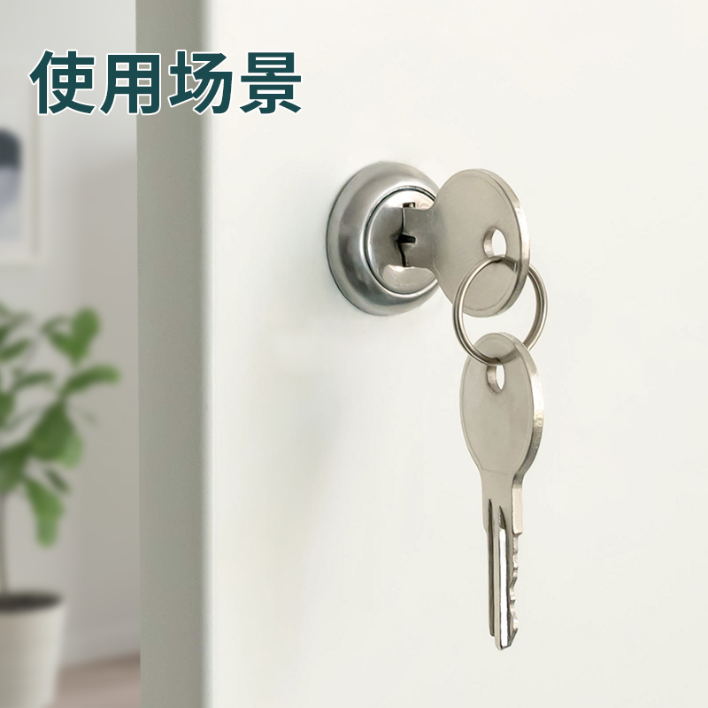 铁皮文件柜锁通用信箱锁配电柜门锁电箱专用锁储物更衣柜转舌锁芯 - 图0