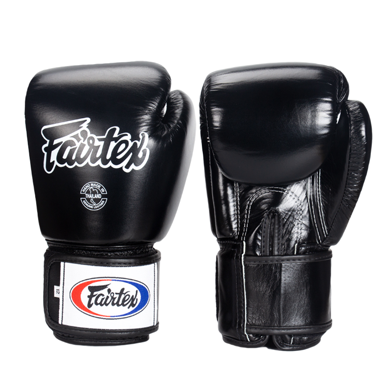 Fairtex 菲泰拳套拳击手套BGV1泰拳拳套真皮儿童男女散打沙袋训练 - 图1