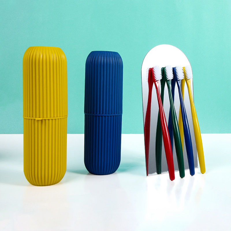 12支软毛带漱口杯家用男士女士牙刷 yicn牙刷/口腔清洁工具