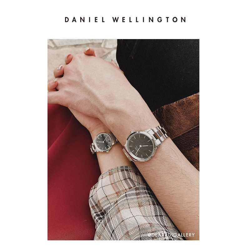 Danielwellington丹尼尔惠灵顿 DW手表36mm&28mm轻奢钢带情侣对表