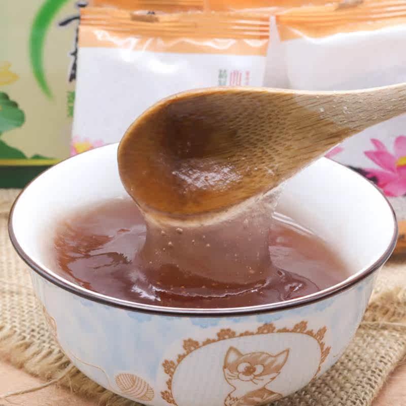 西湖藕粉精制桂花350g盒装羹莲藕粉 趣郡主藕粉