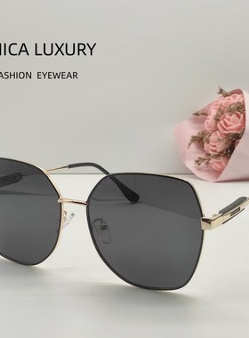 ANICALUXURY超轻钛金框偏光墨镜