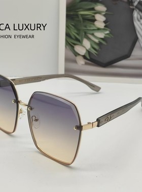 ANICALUXURY男女切边百搭墨镜