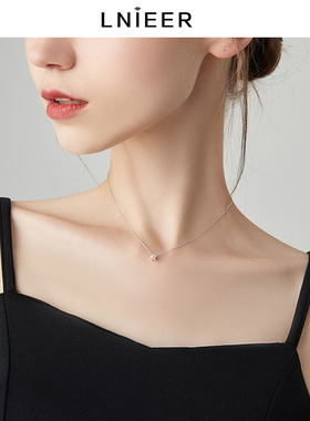 LNIEER999纯银星星项链小众设计