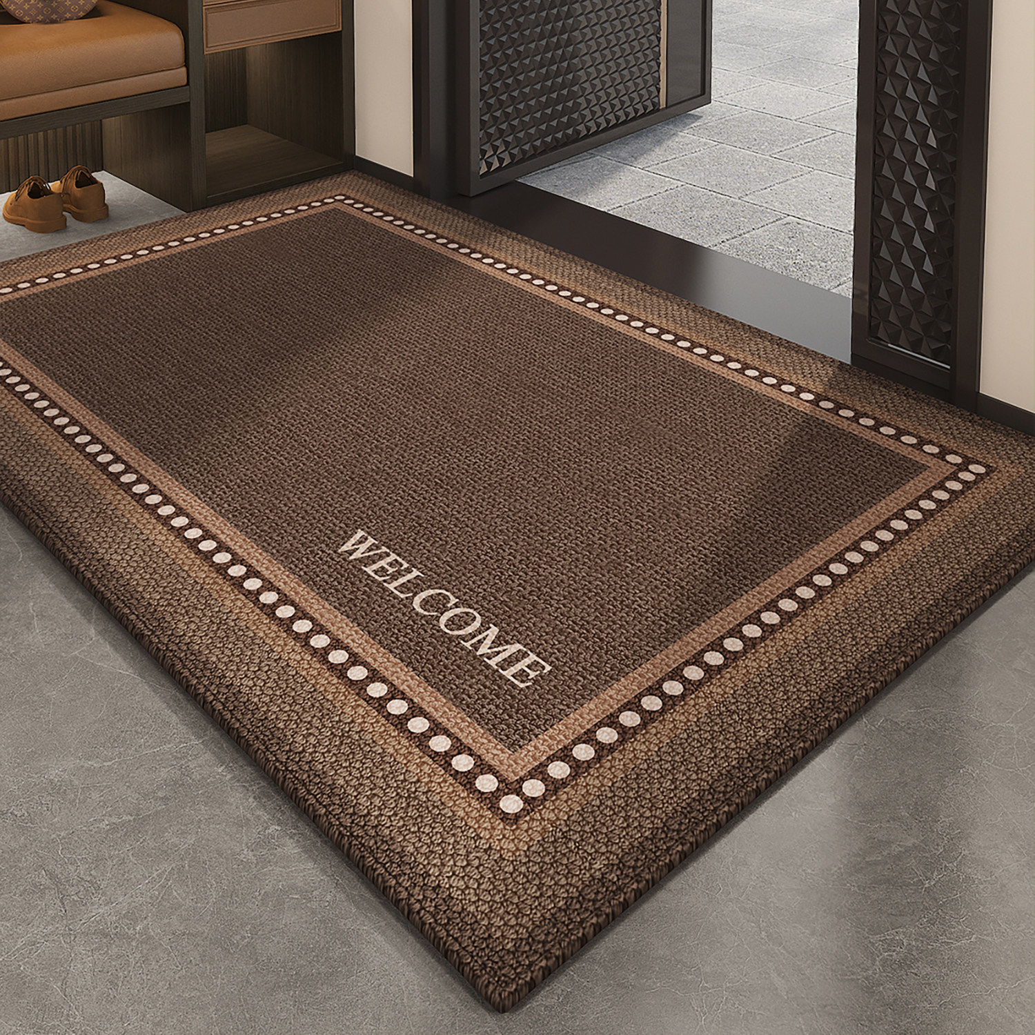 高级感入户门地垫家用玄关防滑脚垫门口除尘进门地毯门垫可裁剪,淘宝优惠券,粉丝福利购,淘宝优惠卷