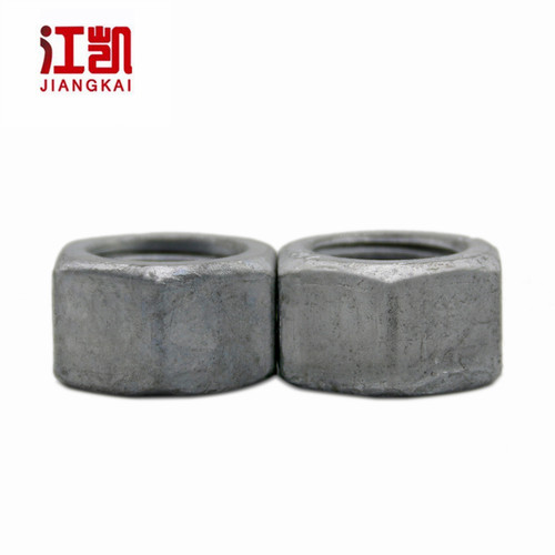 8.8级热镀锌六角螺母10.9级热浸锌六角扩孔螺丝帽M10M12M16M39M48 - 图2