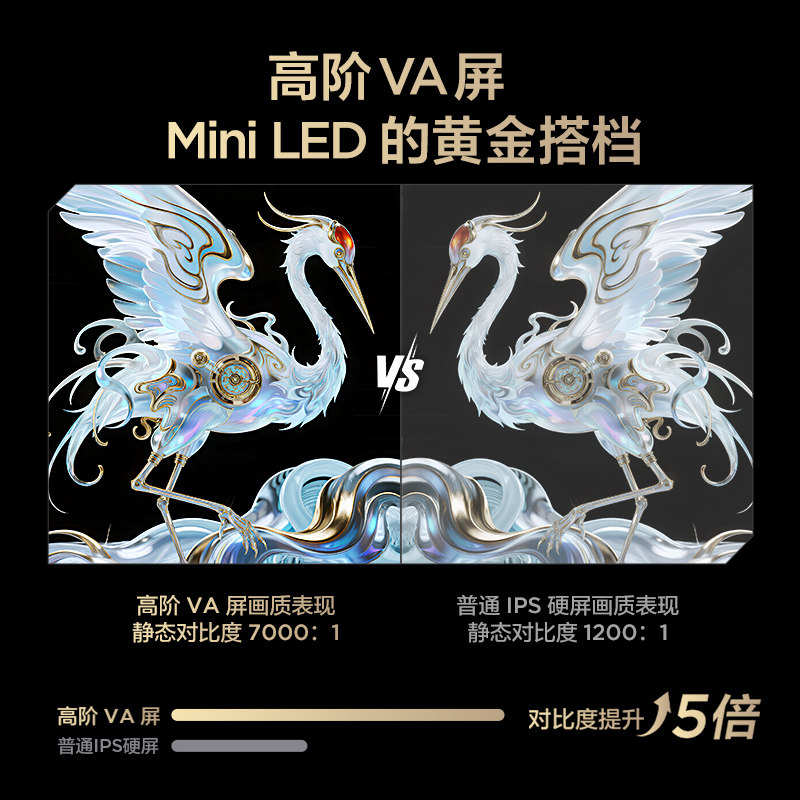 雷鸟鹤7 PRO 25款85英寸QD-MiniLED超低反电视机以旧换新补贴75 - 图1