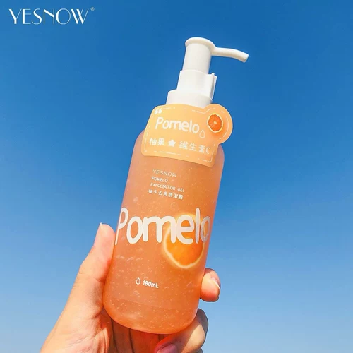 Фруктовый освежающий отшелушивающий увлажняющий блестящий крем, глубокое очищение, сужает поры