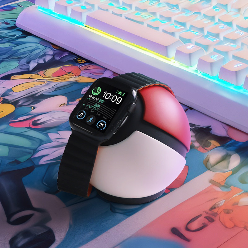 创意智能手表手环磁吸无线充电器支架桌面底座适用于苹果iwatchs,淘宝优惠券,粉丝福利购,淘宝优惠卷