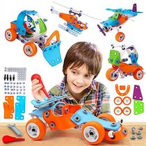 STEM Toys for Kids-5-in-1 Building Projects Set for 6 7 8
