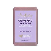 Shea Moisture Bar Soap for Dry Skin Purple Rice Water Bath wi