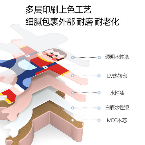 儿童大力士平衡叠叠乐积木宝宝亲子罗汉叠叠高早教益智桌游戏玩具 - 图2