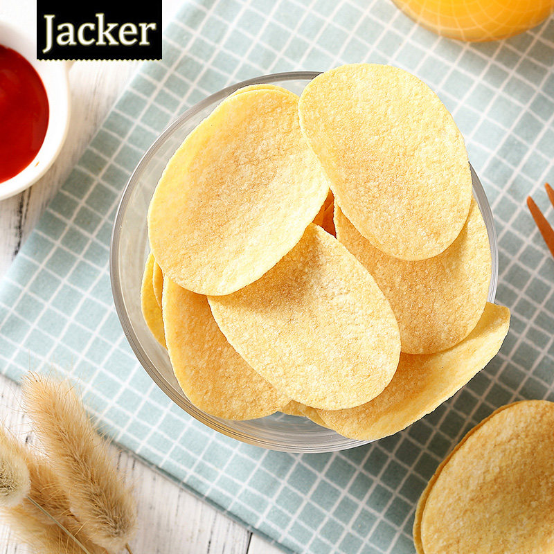 jacker杰克40g罐装桶装进口薯片 福多食品膨化食品