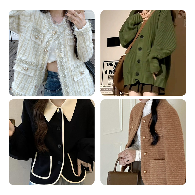 时尚金属蘑菇头衬衫纽扣女大衣风衣精致装饰扣毛衣外套开衫扣手缝 - 图2