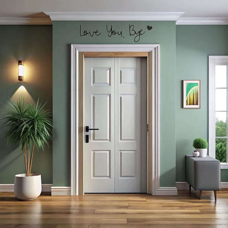 再见，爱你木质文字标牌走廊家居门墙面装饰，木制装饰品,淘宝优惠券,粉丝福利购,淘宝优惠卷