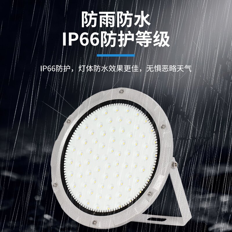 led防爆灯IP66防水防尘防腐化工厂照明加油站仓库100w应急低压36v - 图0