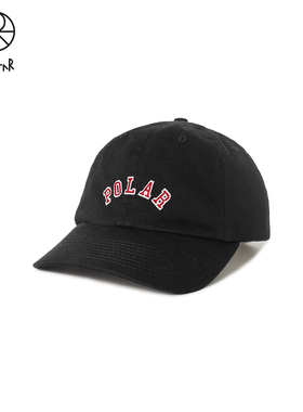 PolarSkateCo刺绣logo鸭舌帽