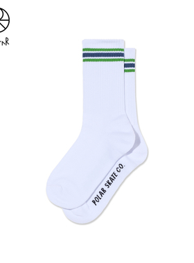 PolarSkateCo运动中长筒棉袜