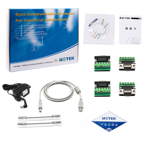 宇泰(UTEK)USB转4口RS485/422转换器 内置光电隔离正品UT-861A - 图3