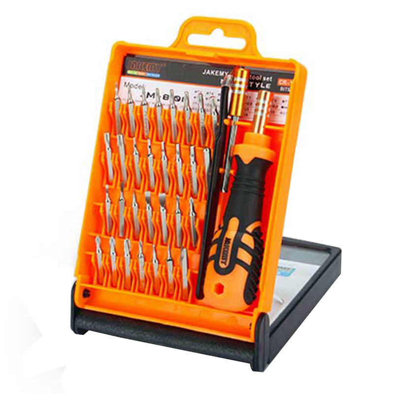 杰科美拆电脑手机维修多功能小起子 杰科五金螺丝批组套