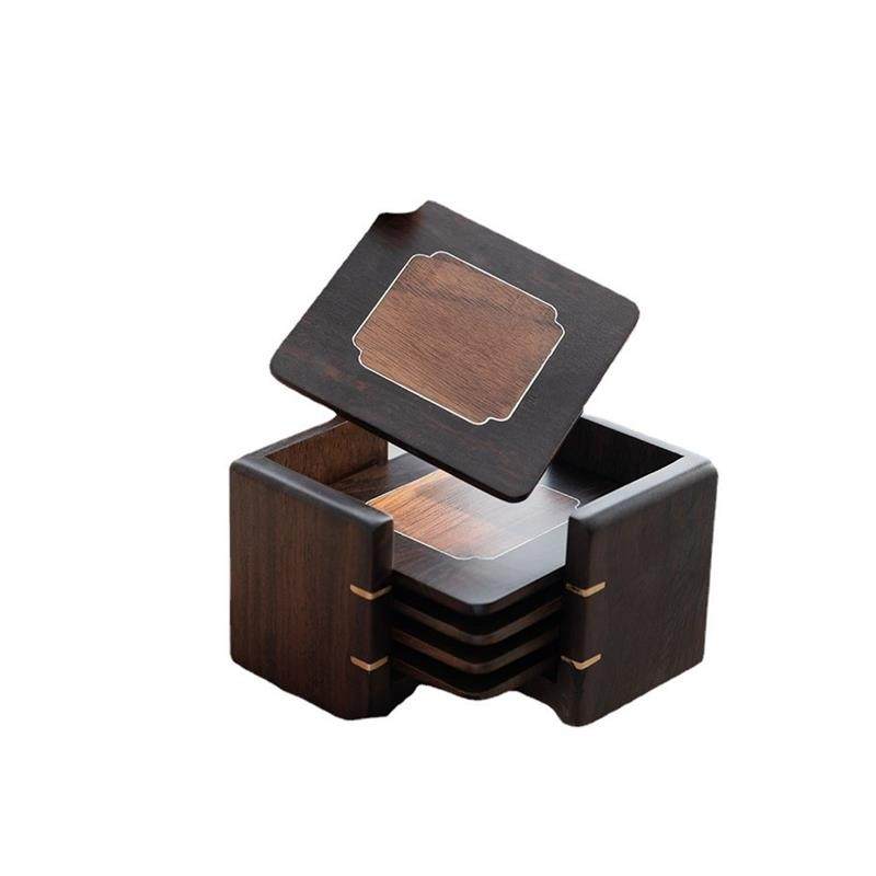 云鹤实木茶杯垫茶道套装功夫茶具茶盘配件杯托茶杯托垫子禅意,淘宝优惠券,粉丝福利购,淘宝优惠卷