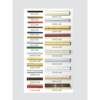 KT board edge strip gold photo black cardboard plastic collection hanging picture border strip photo frame basket cross stitch advertising system card