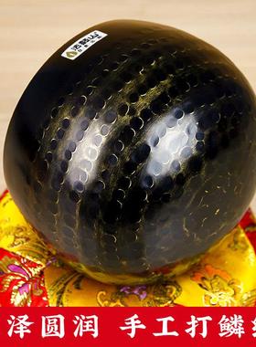 铜磬纯铜法器家用供奉罄佛音钵碗佛具用品家居摆件瑜伽静心冥想钵