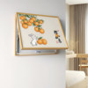 Wufu electric meter box decorative painting new Chinese style good meaning