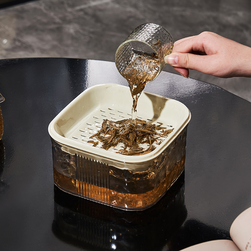 茶水桶高级废水桶茶渣桶茶叶过滤茶台专用茶盘排水桶茶桌小茶渣缸,淘宝优惠券,粉丝福利购,淘宝优惠卷