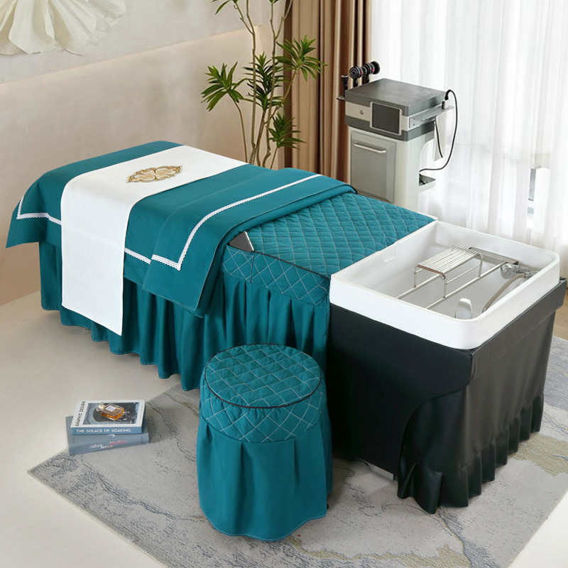 洗头床头疗床罩床裙茶麸养发床套按摩理疗美容美发店专用被单床裙,淘宝优惠券,粉丝福利购,淘宝优惠卷