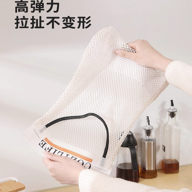 垃圾袋收纳神器厨房塑料袋魔术贴网兜墙壁挂式柜门装方便袋网袋子,淘宝优惠券,粉丝福利购,淘宝优惠卷