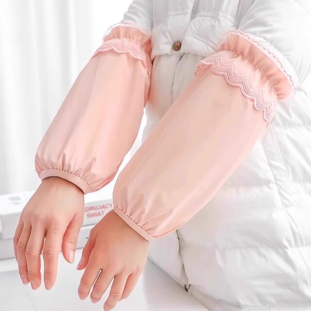 Waterproof and oil-proof sleeves for autumn and winter down jackets