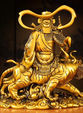 赵公明武财神爷摆件供奉开业礼品