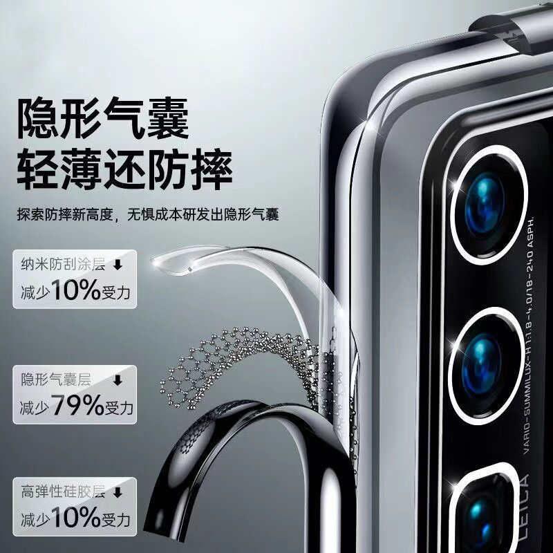 Suitable for opporeno4 new transparent anti-fall case